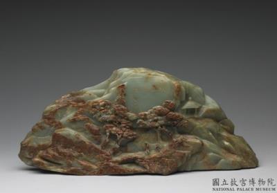 图片[2]-Jade carving in the shape of a mountain with autumn scenery design, Ch’ing dynasty Ch’ien-lung reign (1736-1795)-China Archive